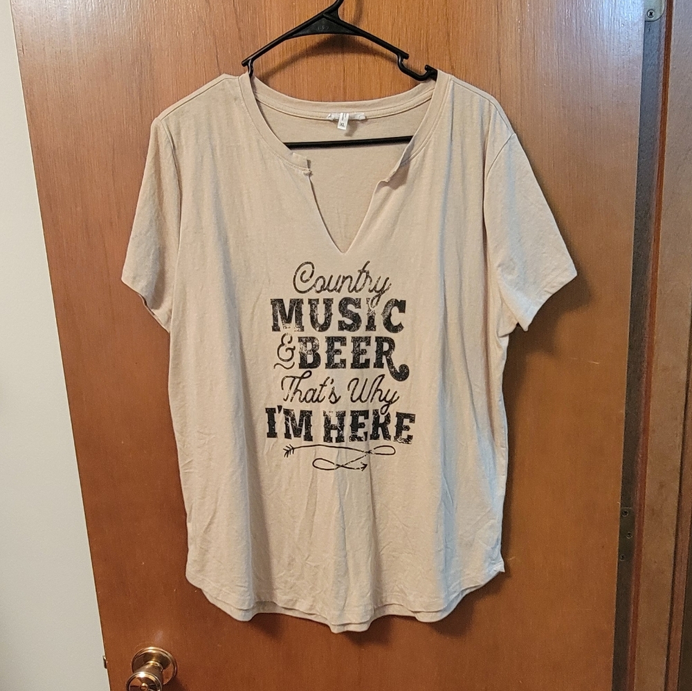 Maurices Country Music & Beer Tee